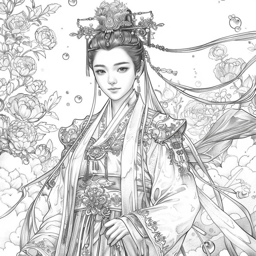 Enchanted Princess of Blossoms