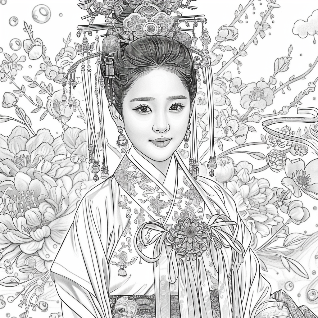 Enchanted Princess of Blossoms