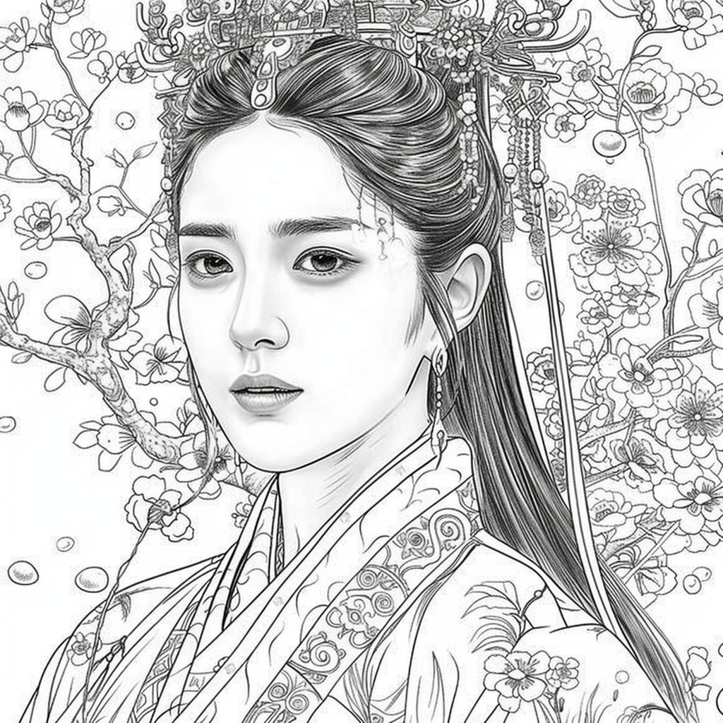 Golden Elegance – The Peony Empress