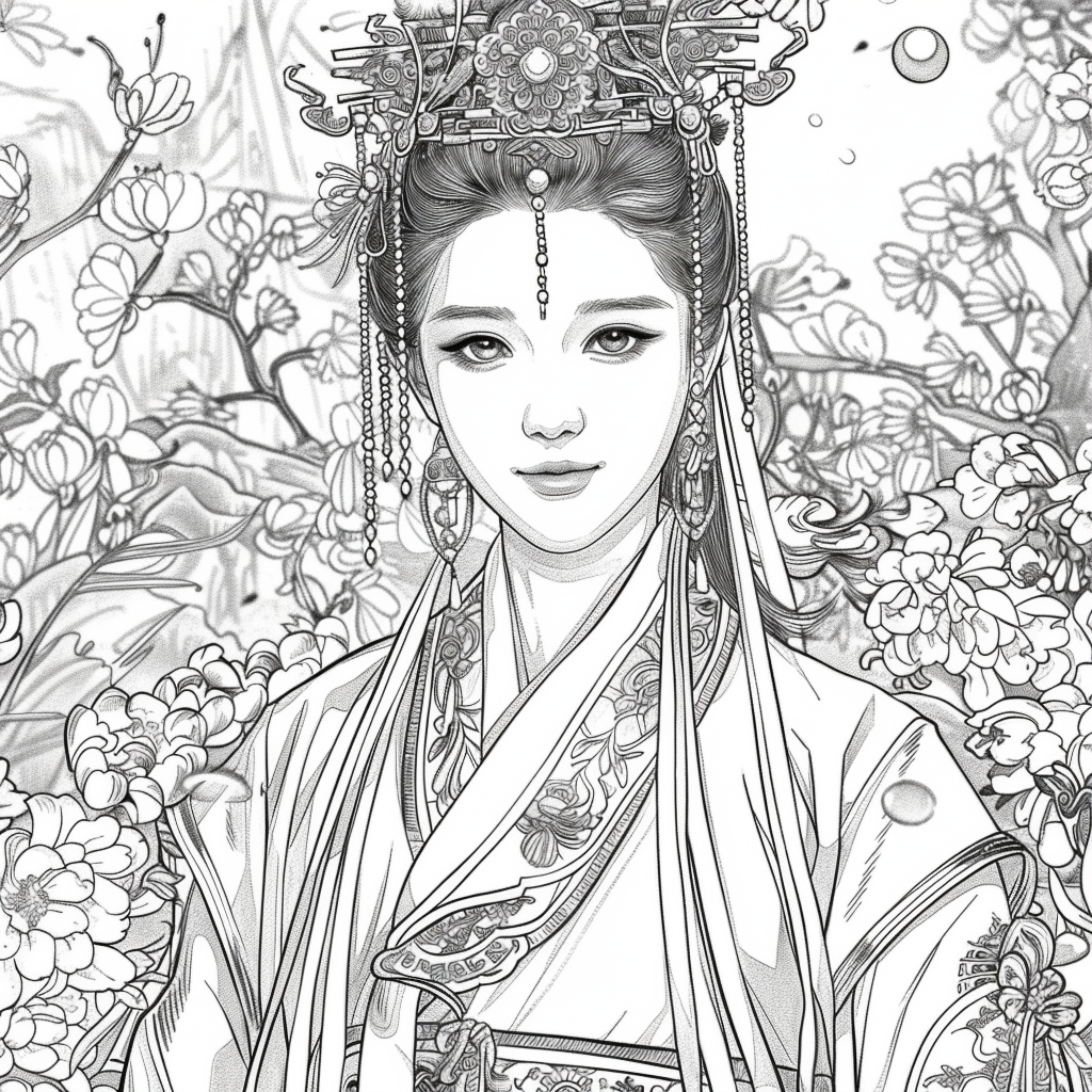 Enchanted Princess of Blossoms