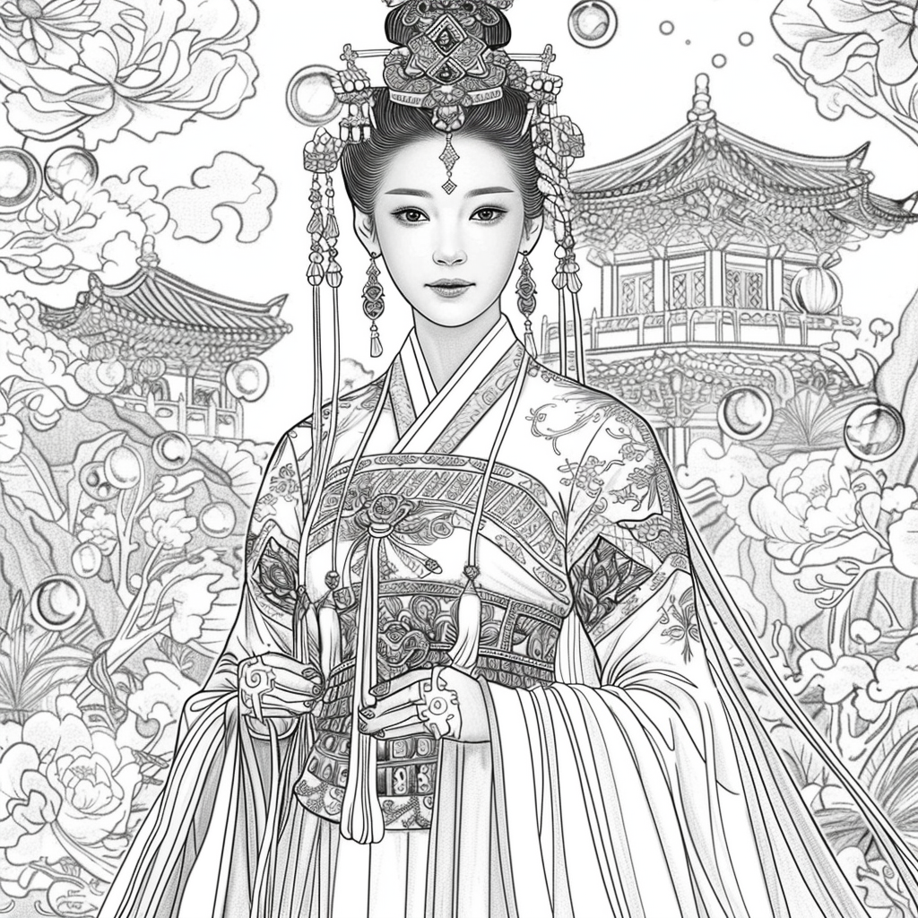 Enchanted Princess of Blossoms