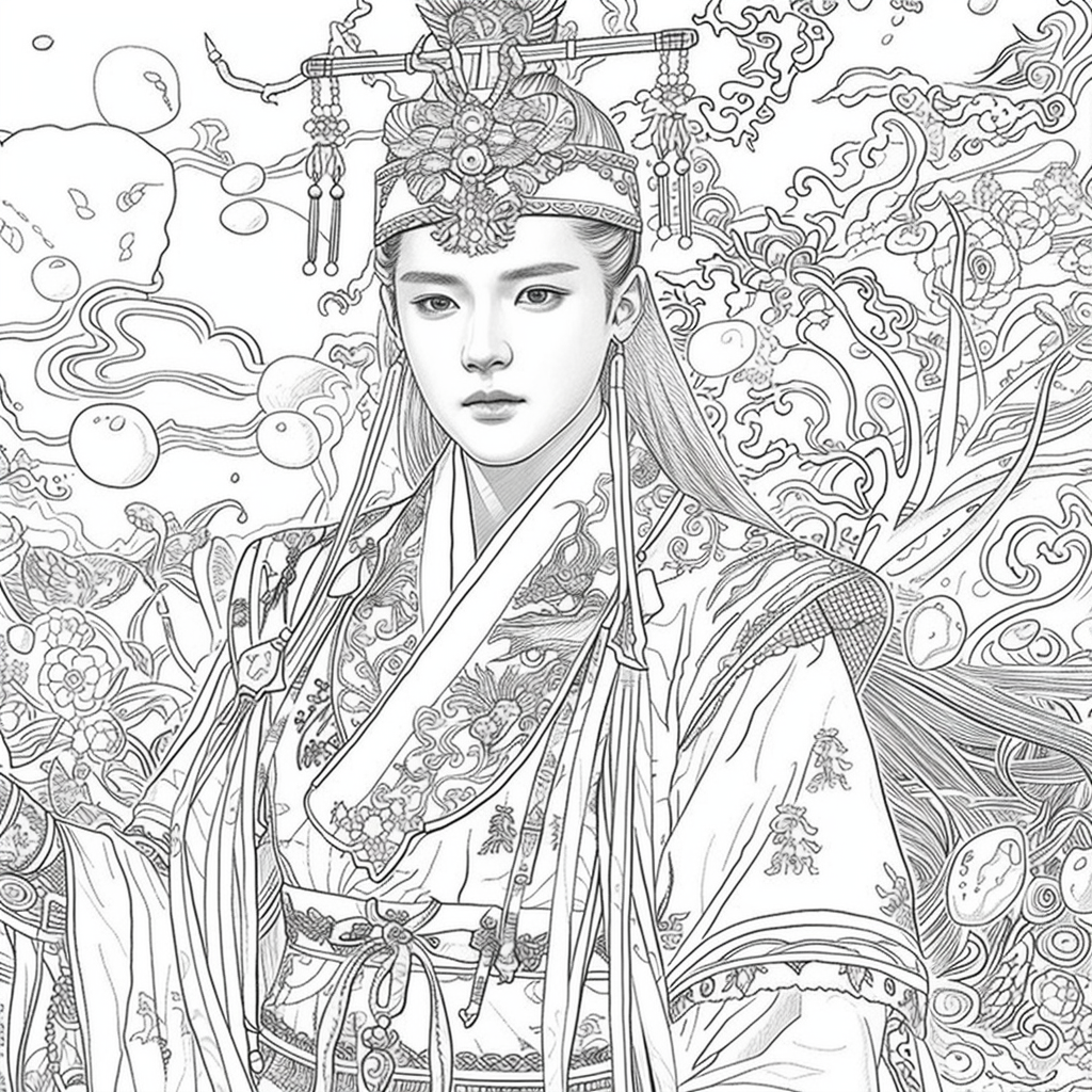 The Young Emperor of Lotus and Elephant