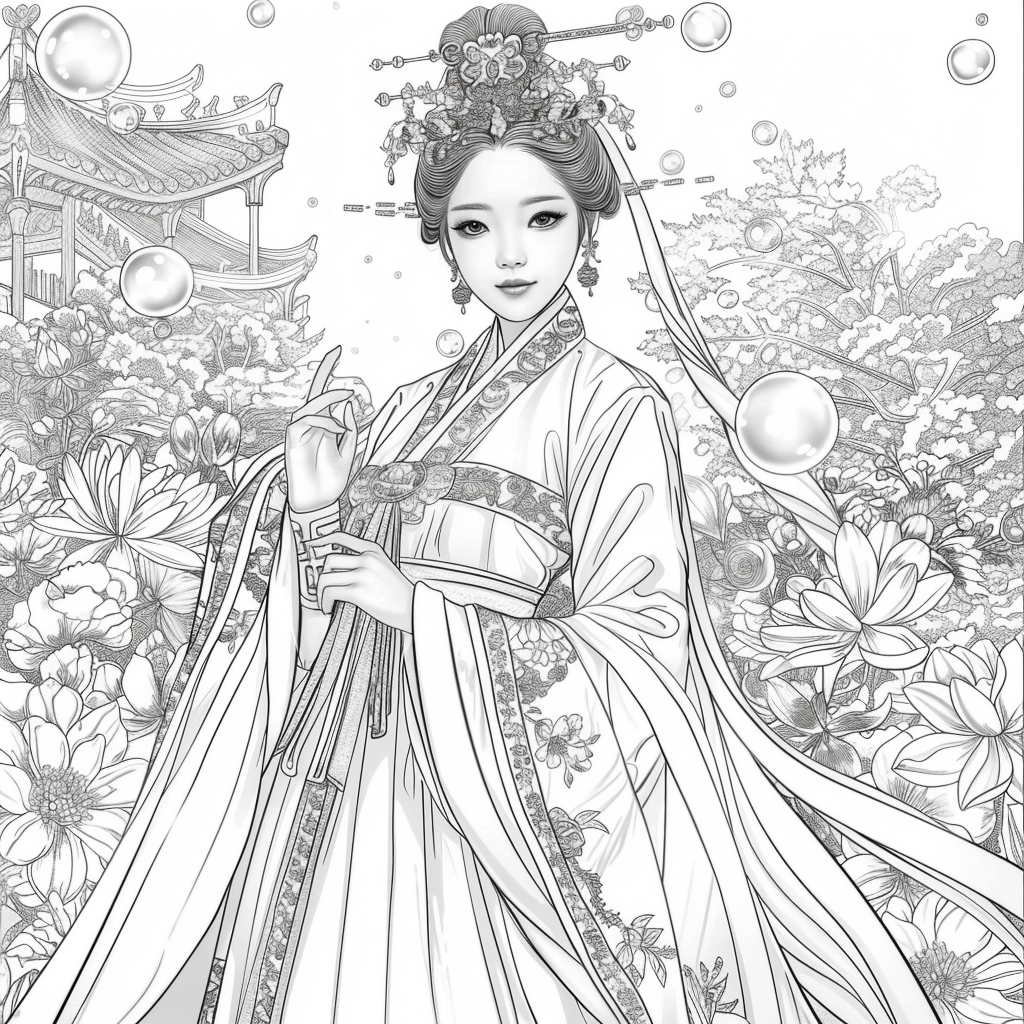 Swan Princess of the Lotus Waters