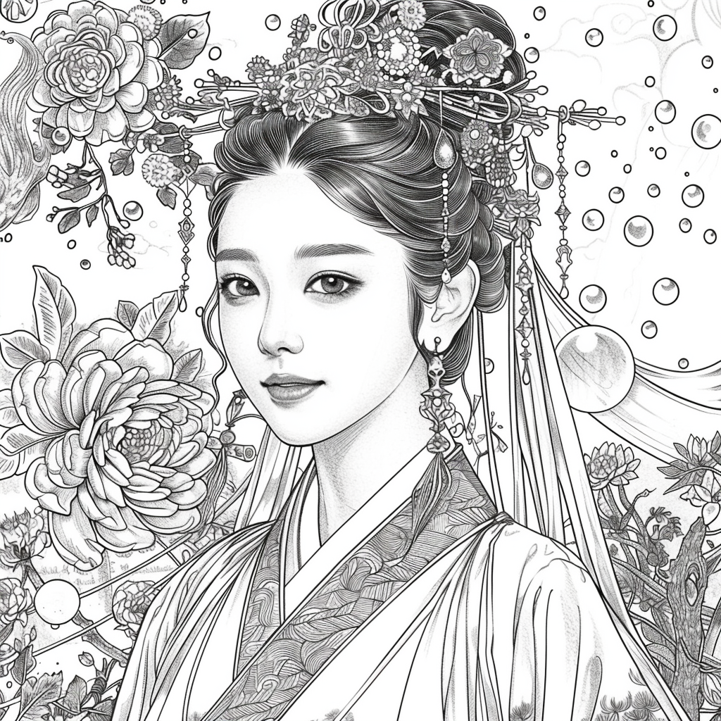 Empress of Blossoms – The Radiance of Spring’s Court