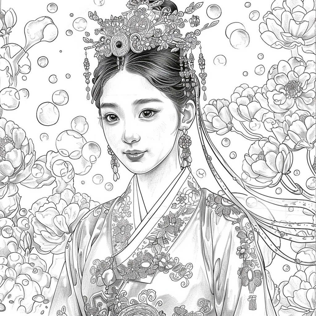 Empress of Blossoms – The Radiance of Spring’s Court