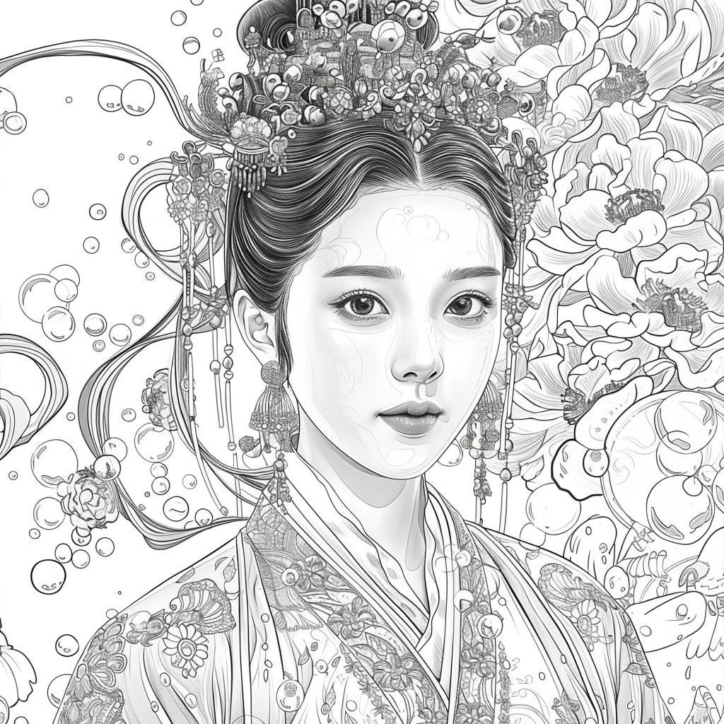 Empress of Blossoms – The Radiance of Spring’s Court