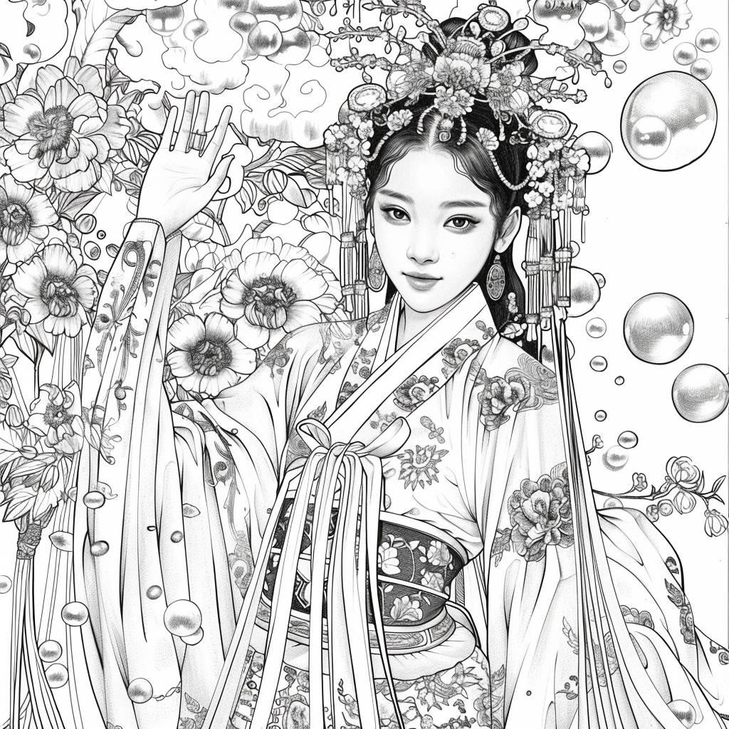 Empress of Blossoms – The Radiance of Spring’s Court