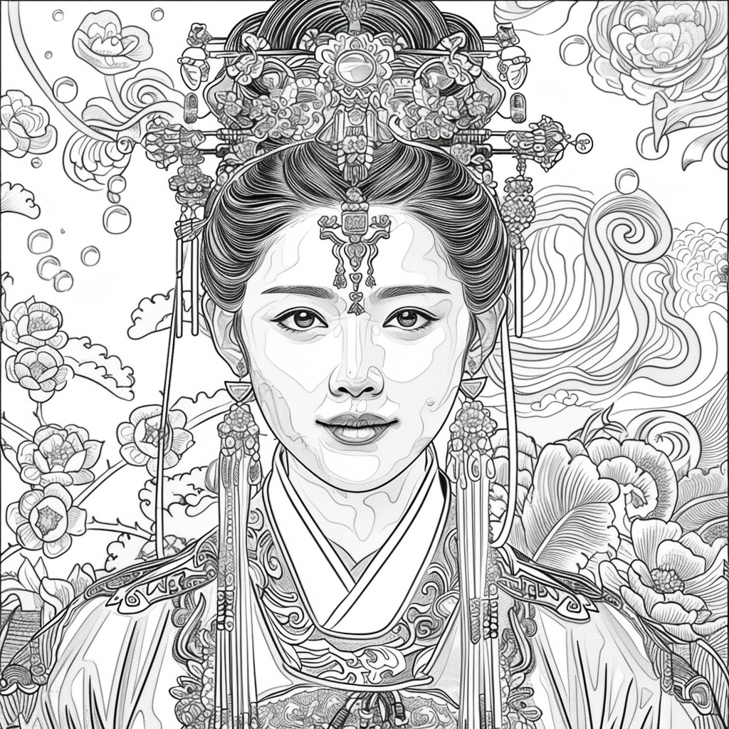 Whispering Blossoms – The Prayer Beneath Ancient Pines