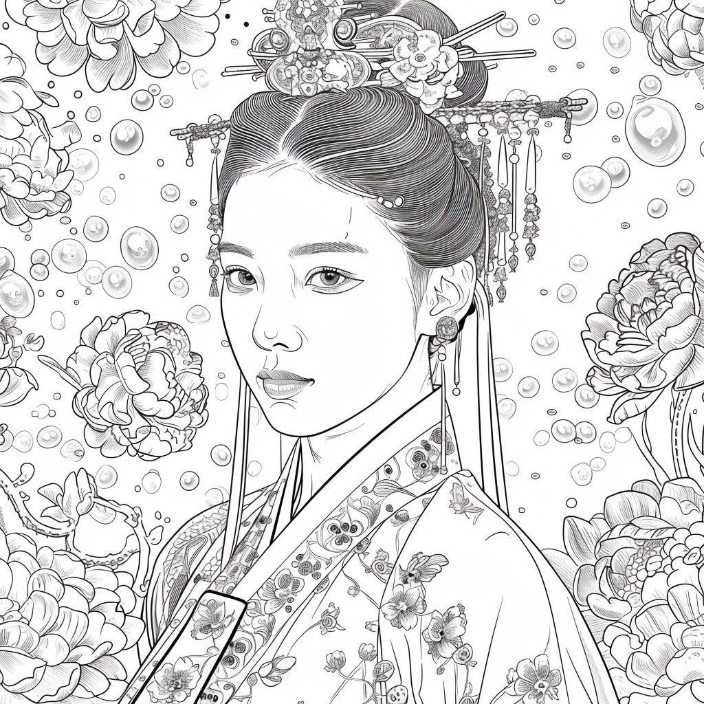 The Jewel-Crowned Maiden of Blossoms