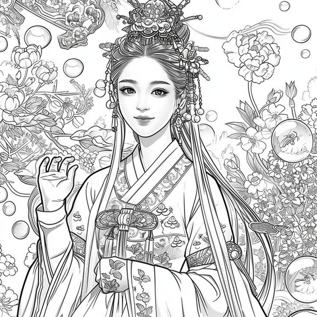 The Jewel-Crowned Maiden of Blossoms