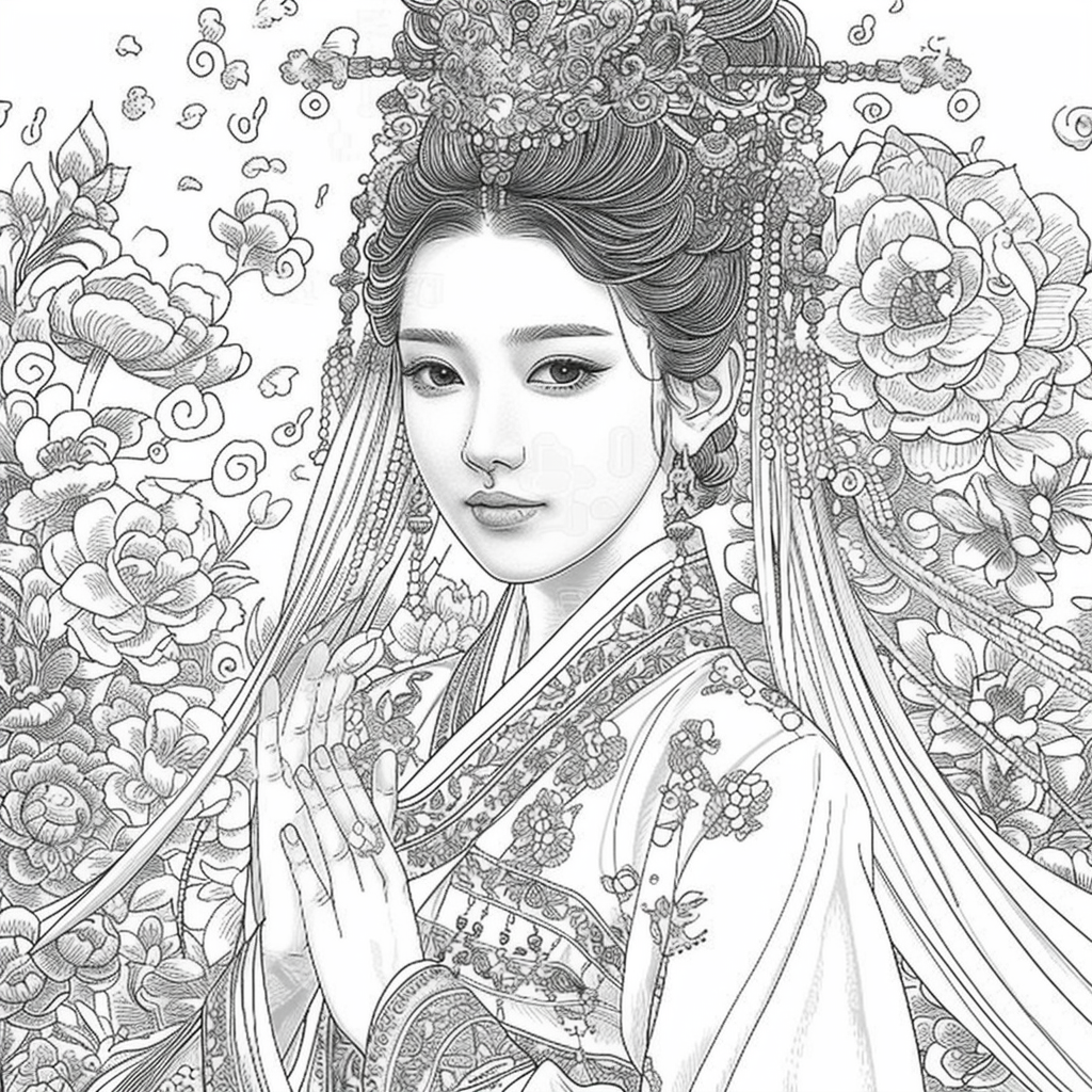 The Jewel-Crowned Maiden of Blossoms