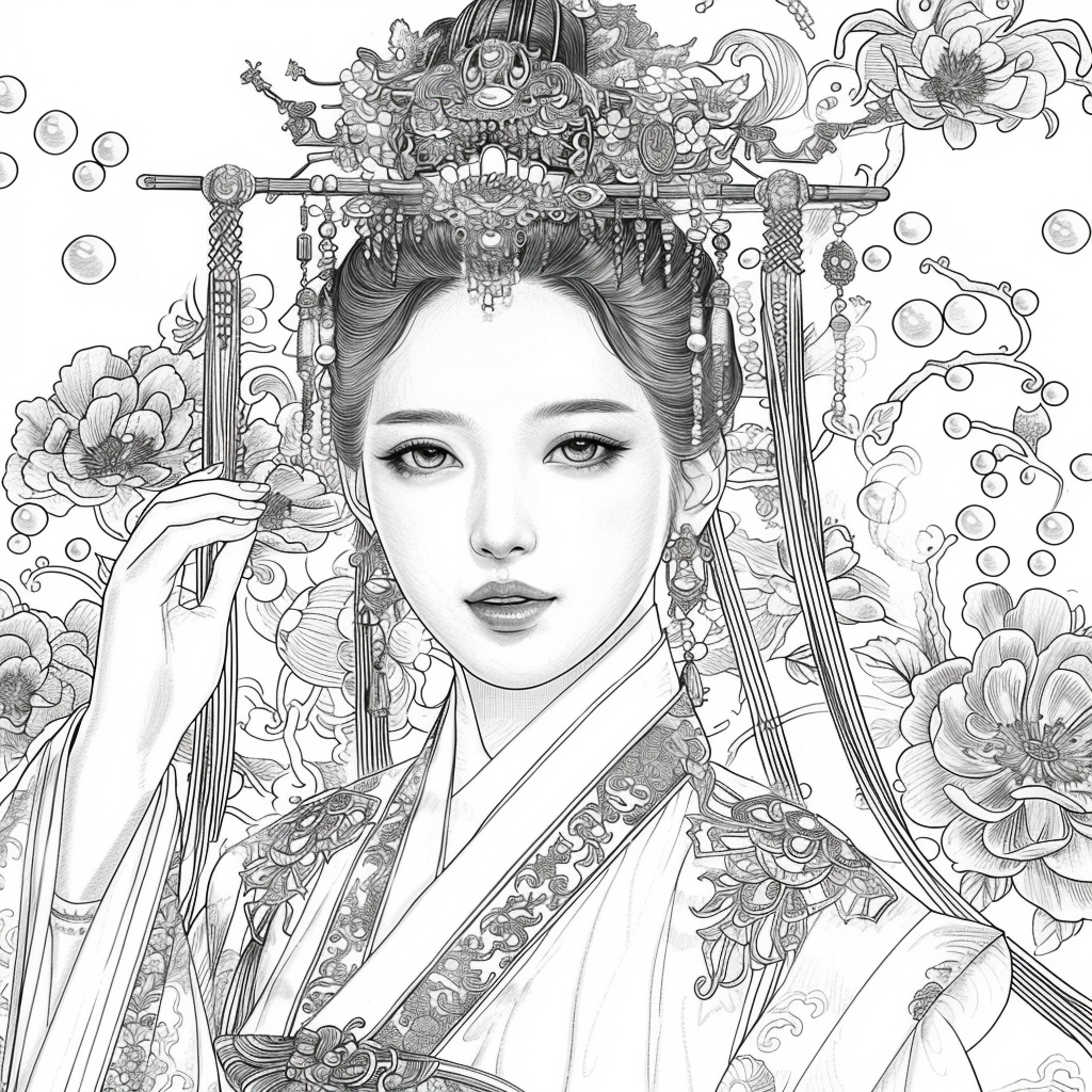 The Jewel-Crowned Maiden of Blossoms