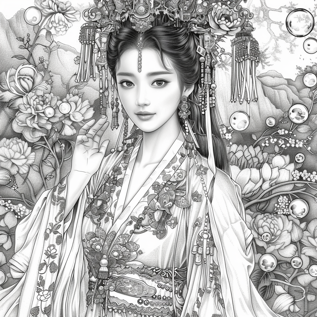 The Jewel-Crowned Maiden of Blossoms