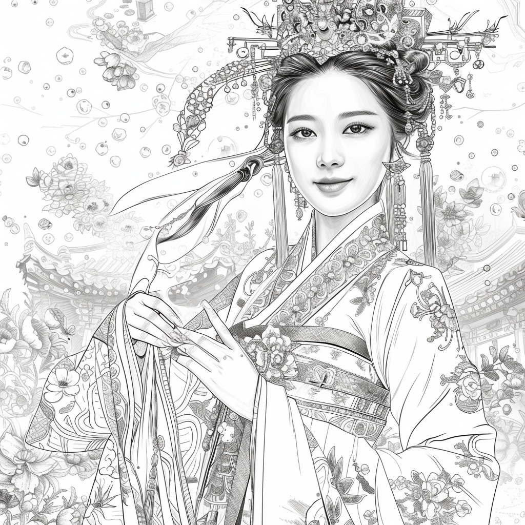 The Jewel-Crowned Maiden of Blossoms