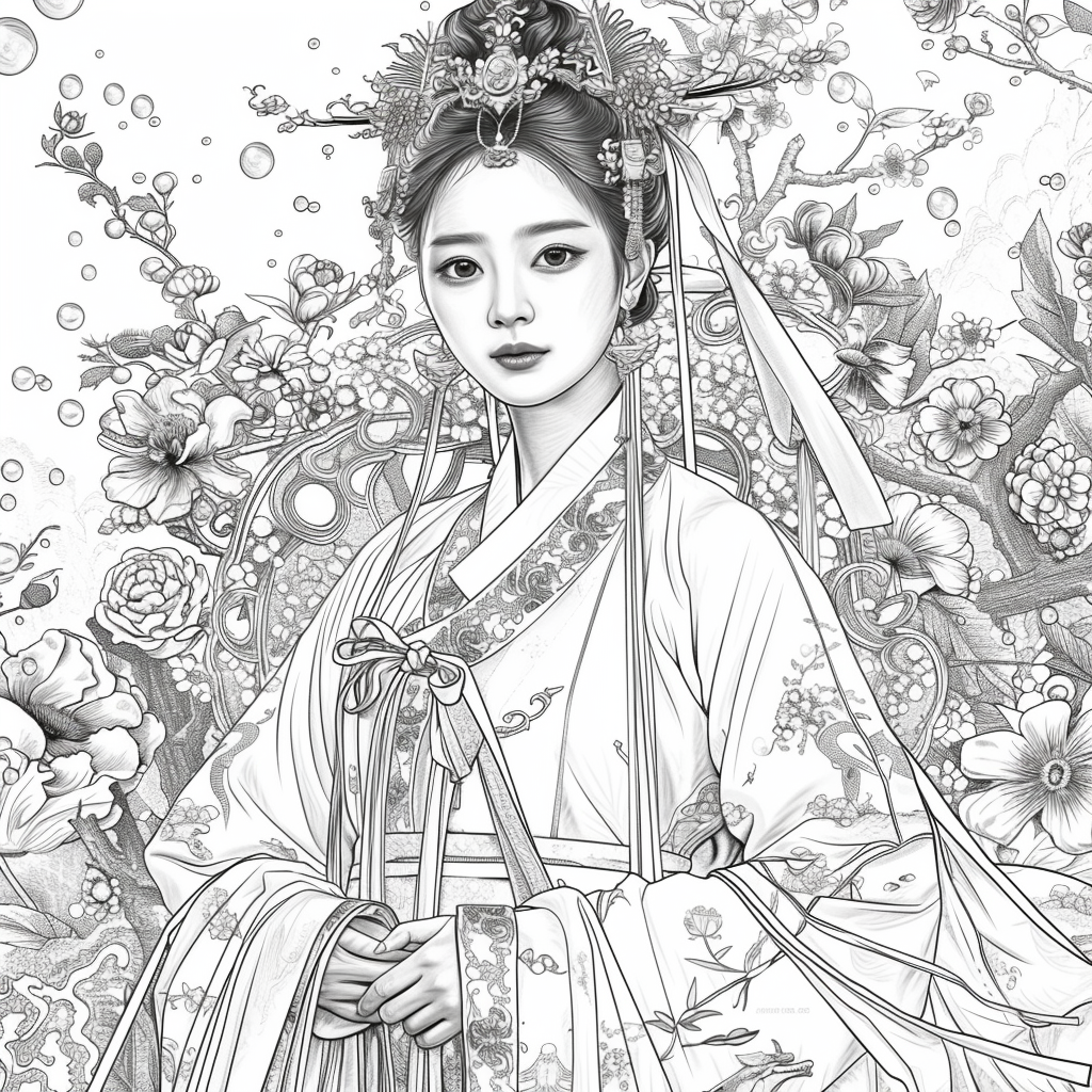 The Jewel-Crowned Maiden of Blossoms