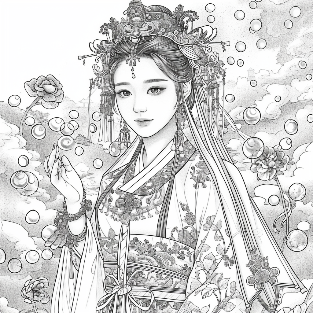 The Jewel-Crowned Maiden of Blossoms