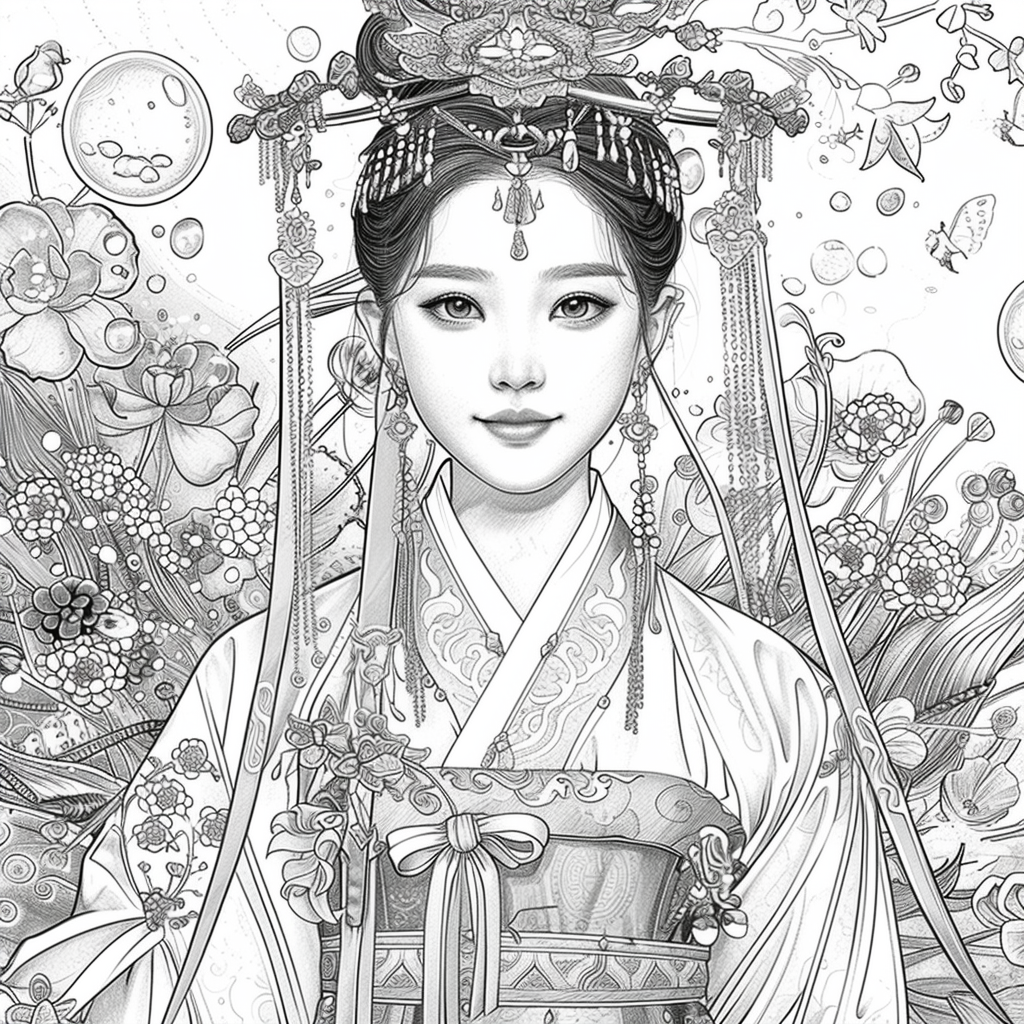 The Jewel-Crowned Maiden of Blossoms