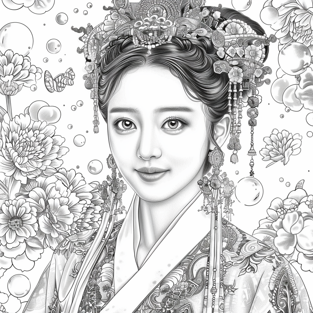 The Jewel-Crowned Maiden of Blossoms