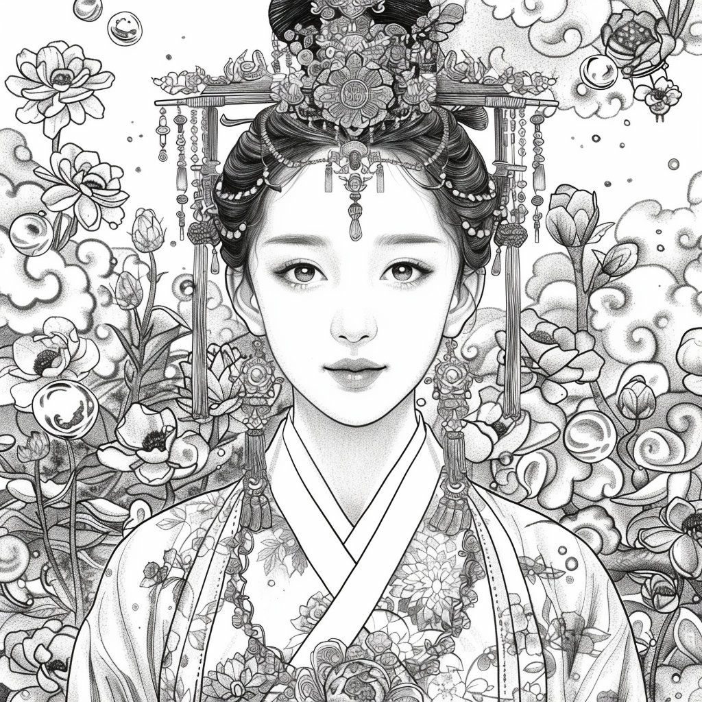 The Jewel-Crowned Maiden of Blossoms