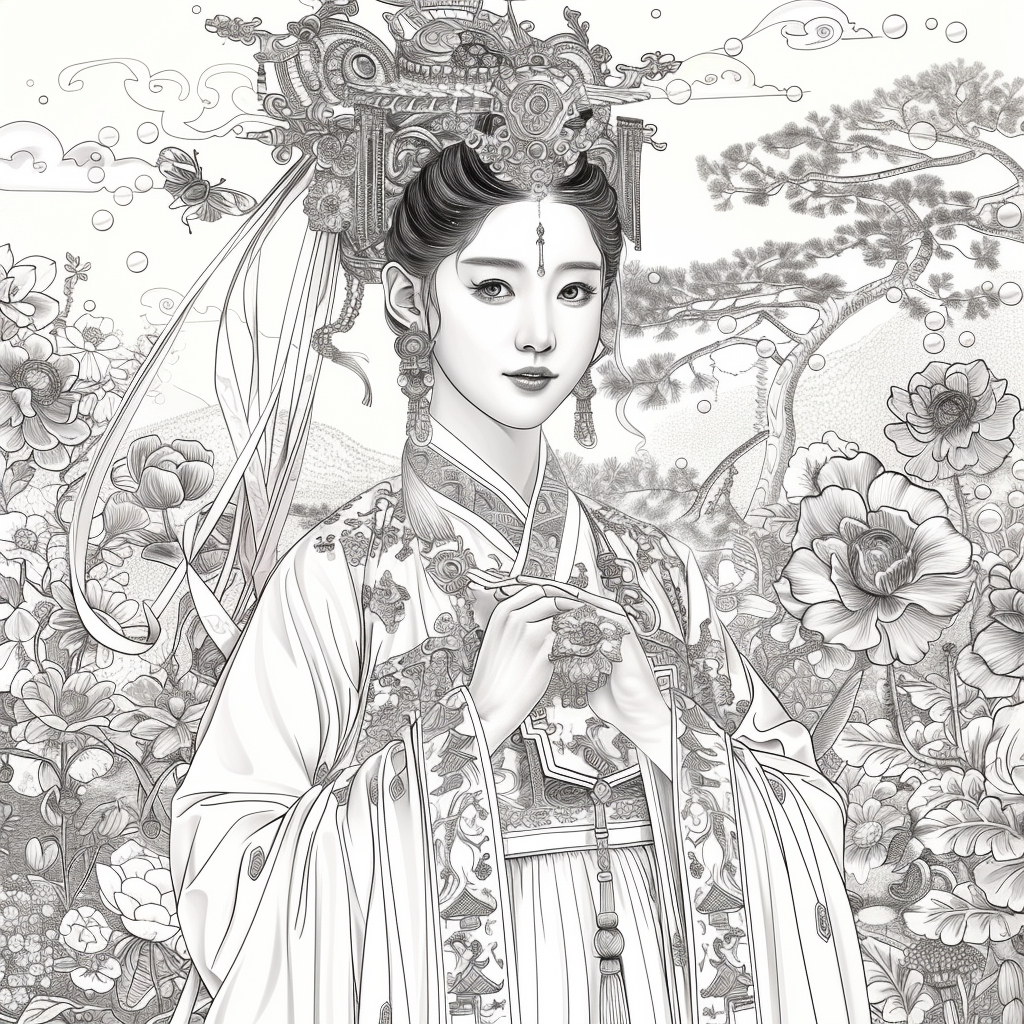 The Jewel-Crowned Maiden of Blossoms