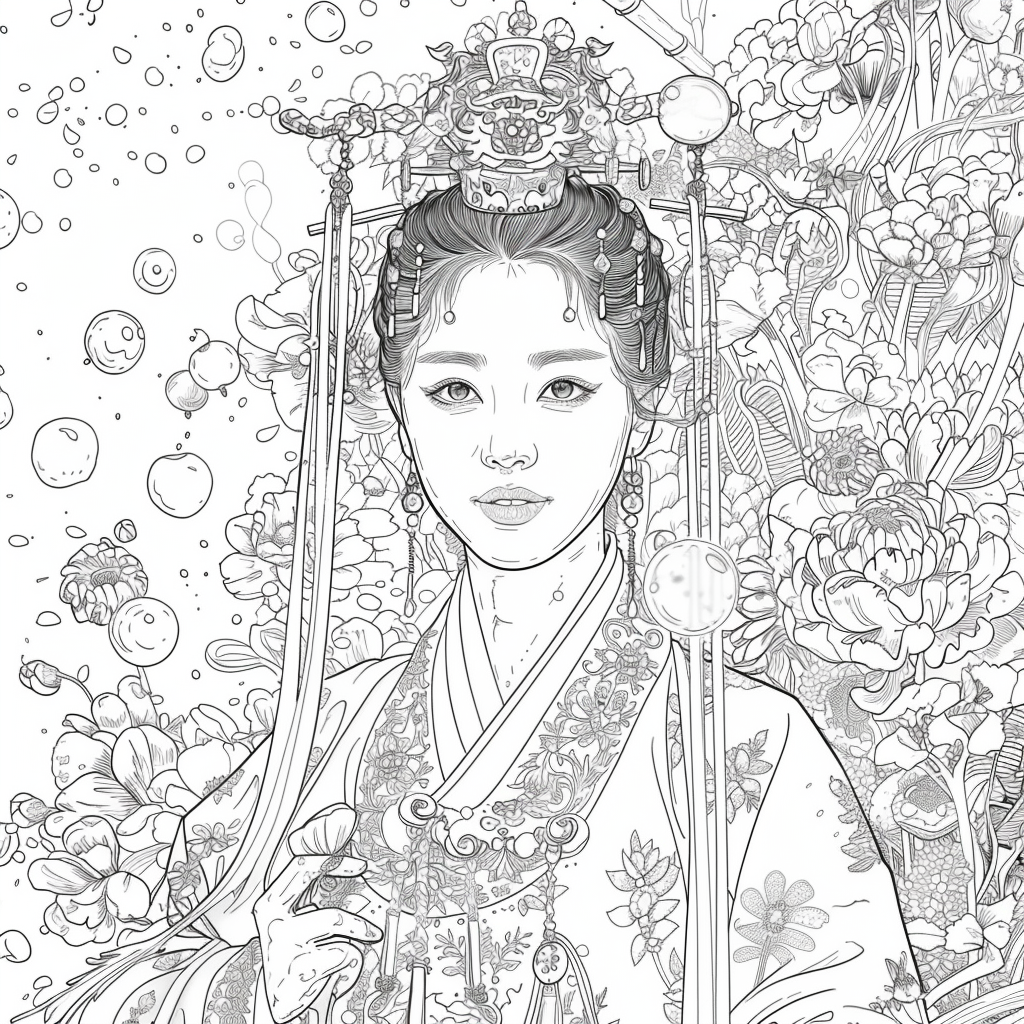 The Jewel-Crowned Maiden of Blossoms