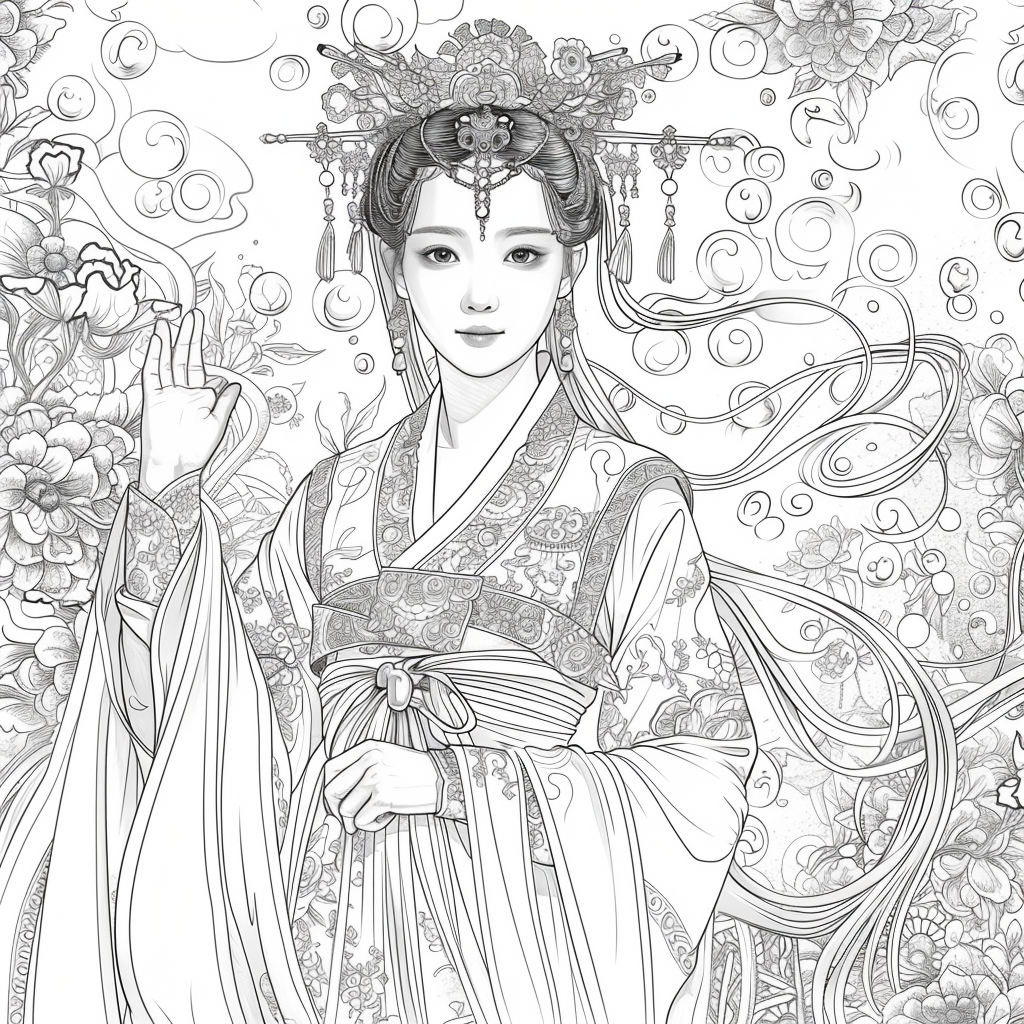 The Jewel-Crowned Maiden of Blossoms