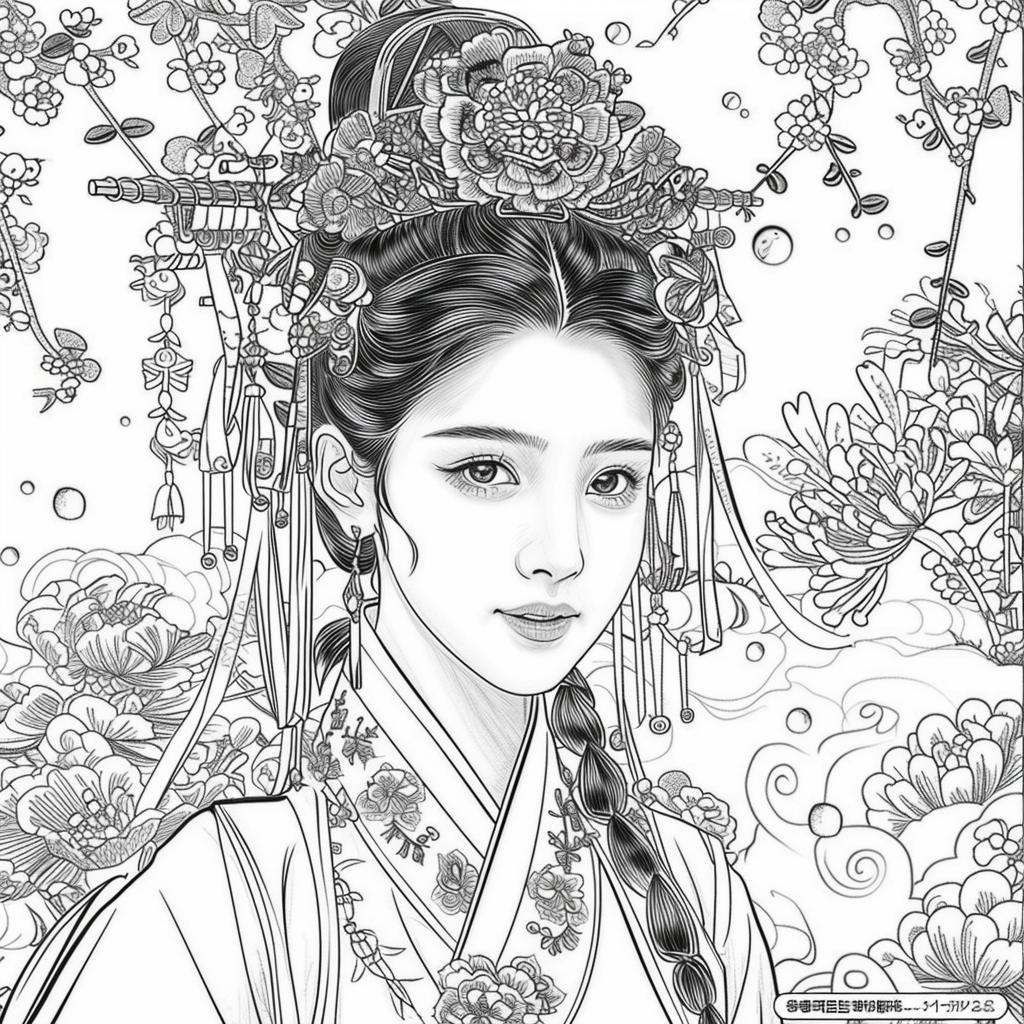 The Jewel-Crowned Maiden of Blossoms