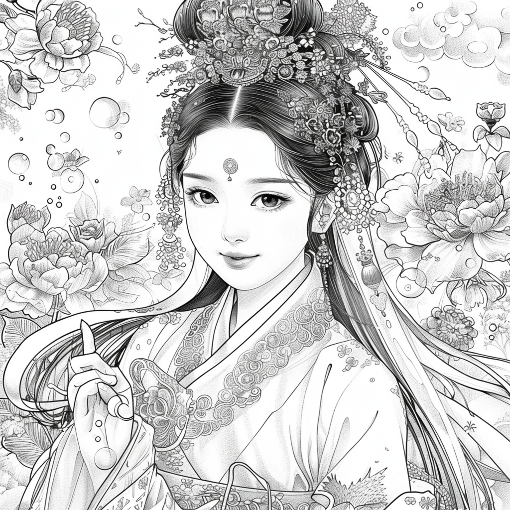 The Jewel-Crowned Maiden of Blossoms