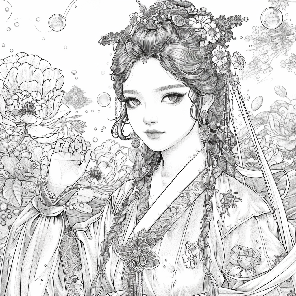 The Jewel-Crowned Maiden of Blossoms