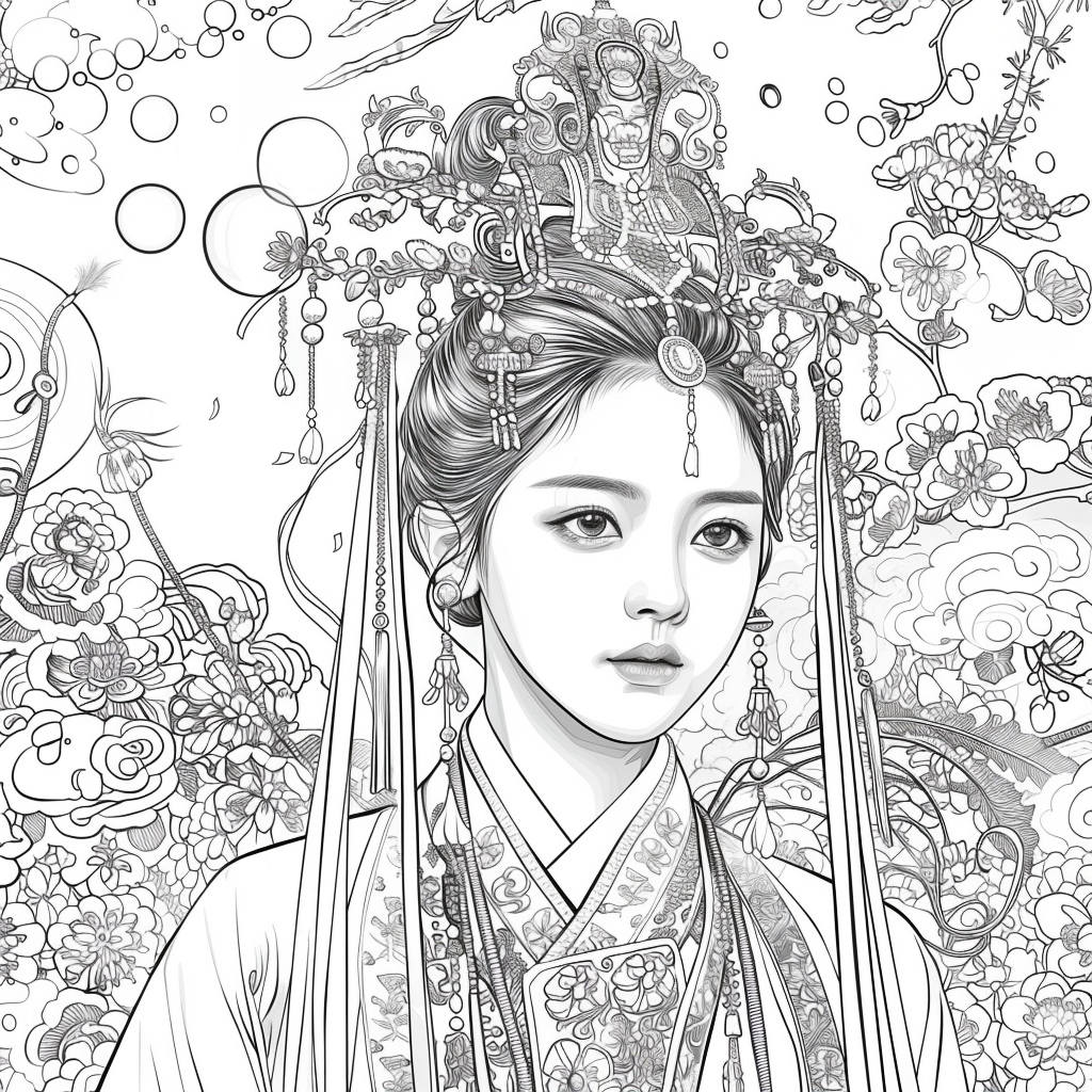 The Jewel-Crowned Maiden of Blossoms