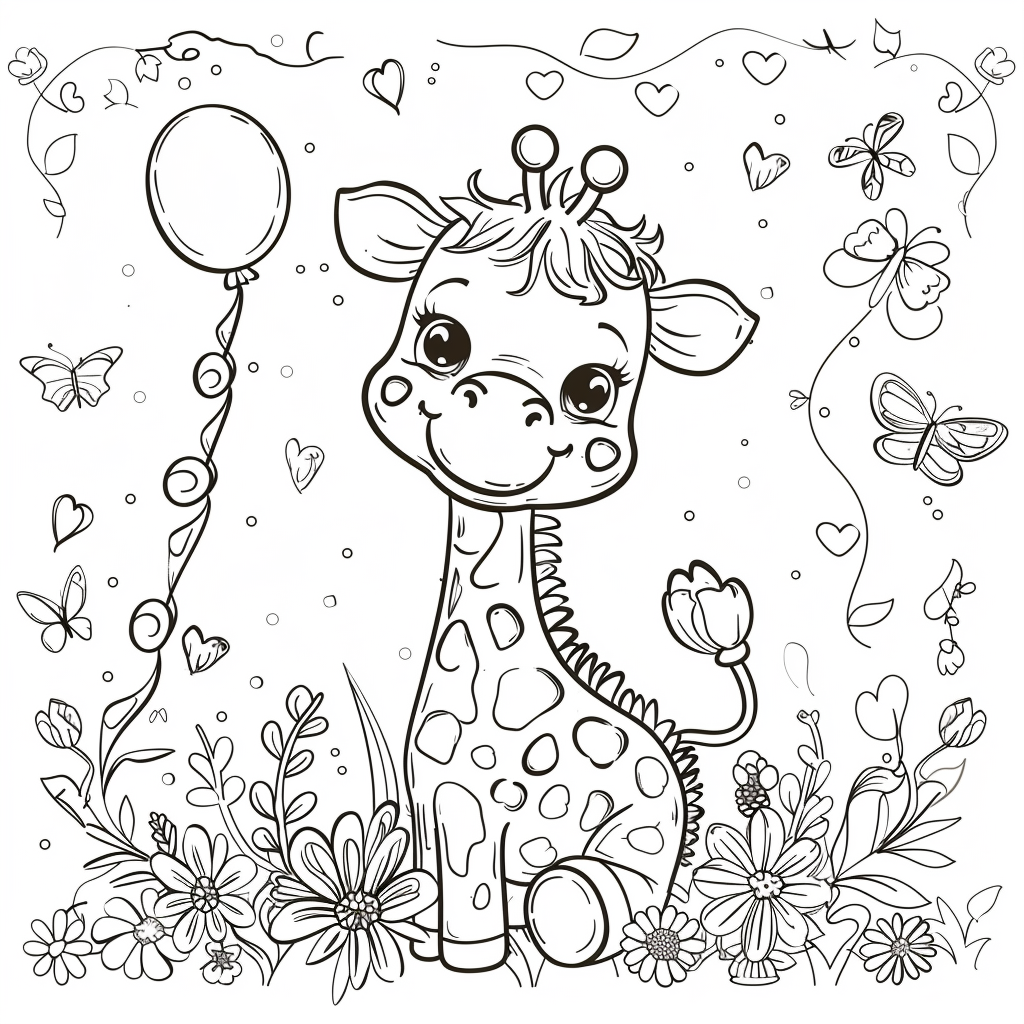 Little Giraffe’s Happy Day