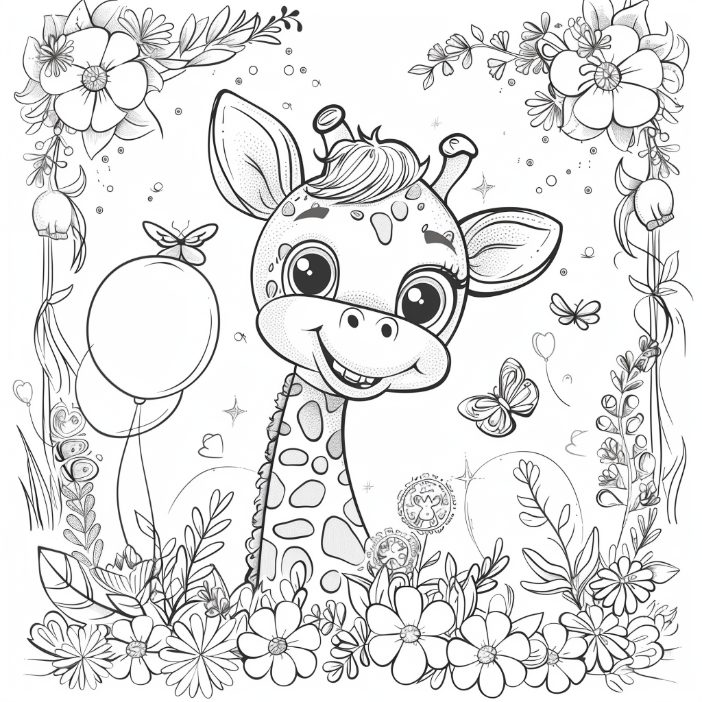 Little Giraffe’s Happy Day