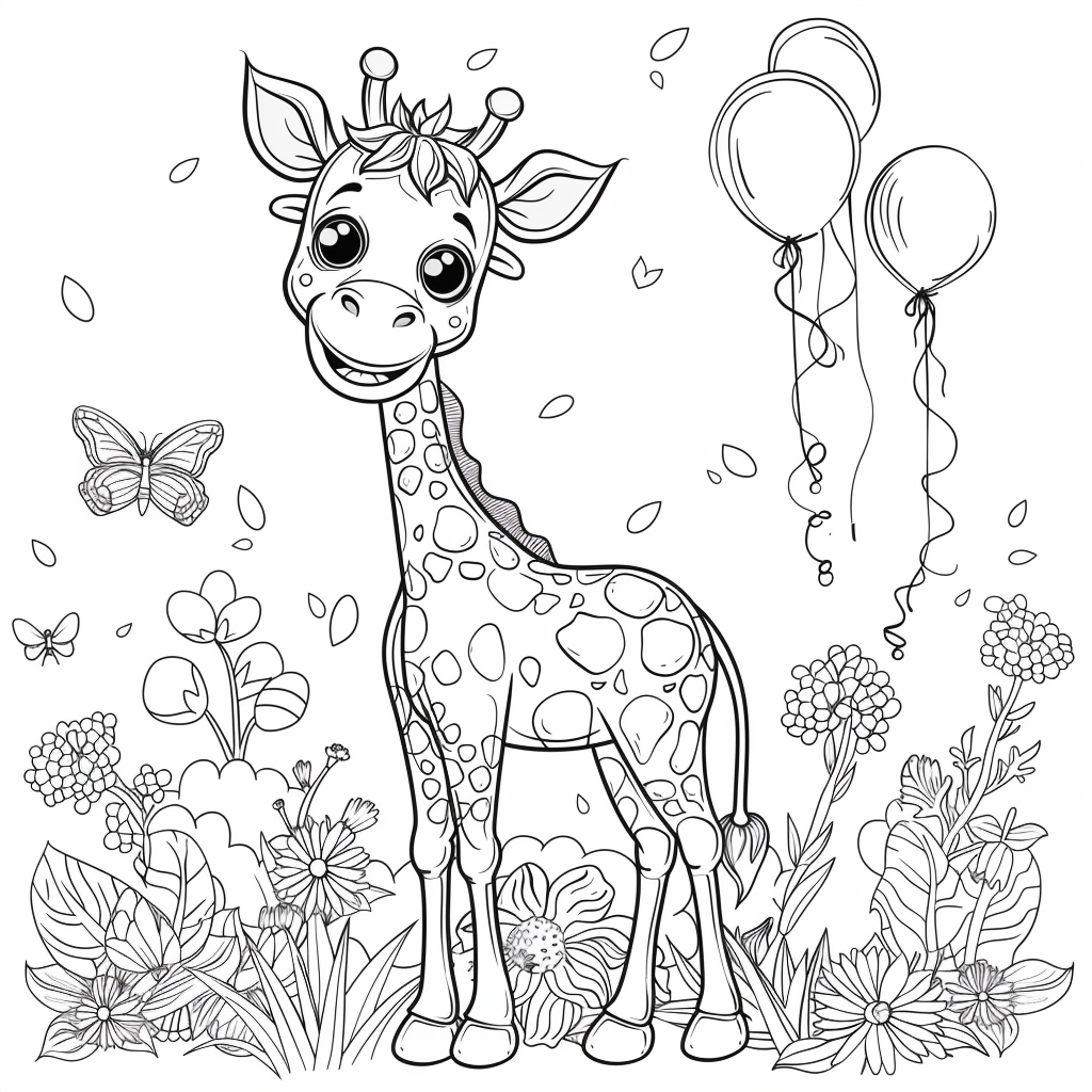 Little Giraffe’s Happy Day