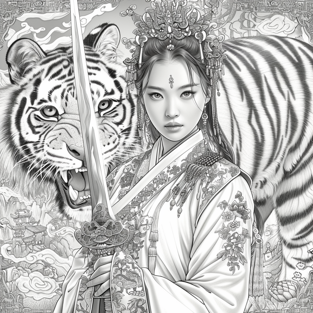 Guardian of the White Tiger: Korean Warrior Queen