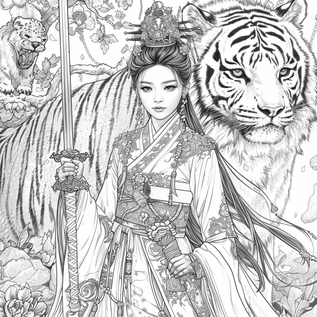 Guardian of the White Tiger: Korean Warrior Queen