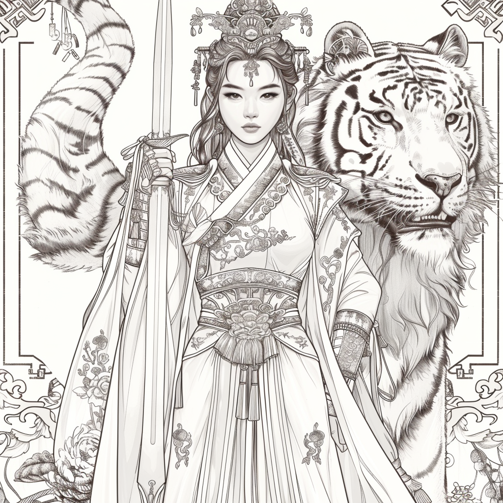 Guardian of the White Tiger: Korean Warrior Queen