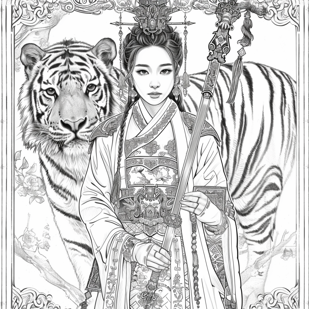 Guardian of the White Tiger: Korean Warrior Queen