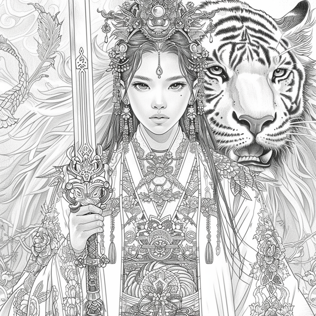 Guardian of the White Tiger: Korean Warrior Queen