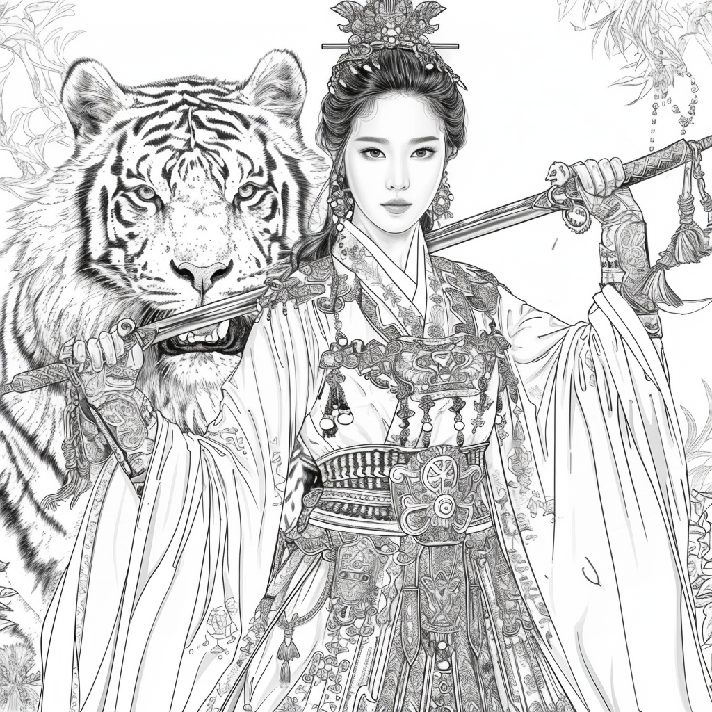Guardian of the White Tiger: Korean Warrior Queen
