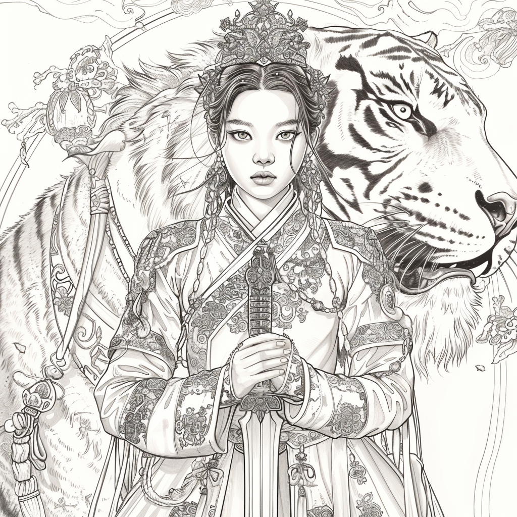 The Tiger Guardian Princess