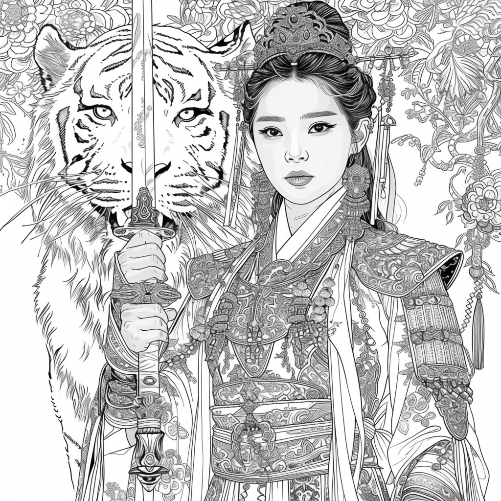 Guardian of the White Tiger: Korean Warrior Queen
