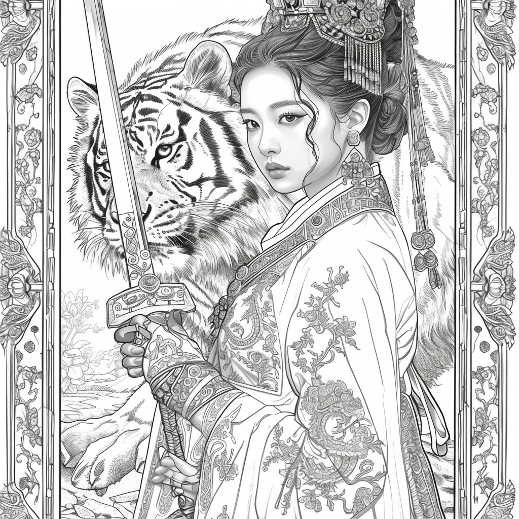 Guardian of the White Tiger: Korean Warrior Queen