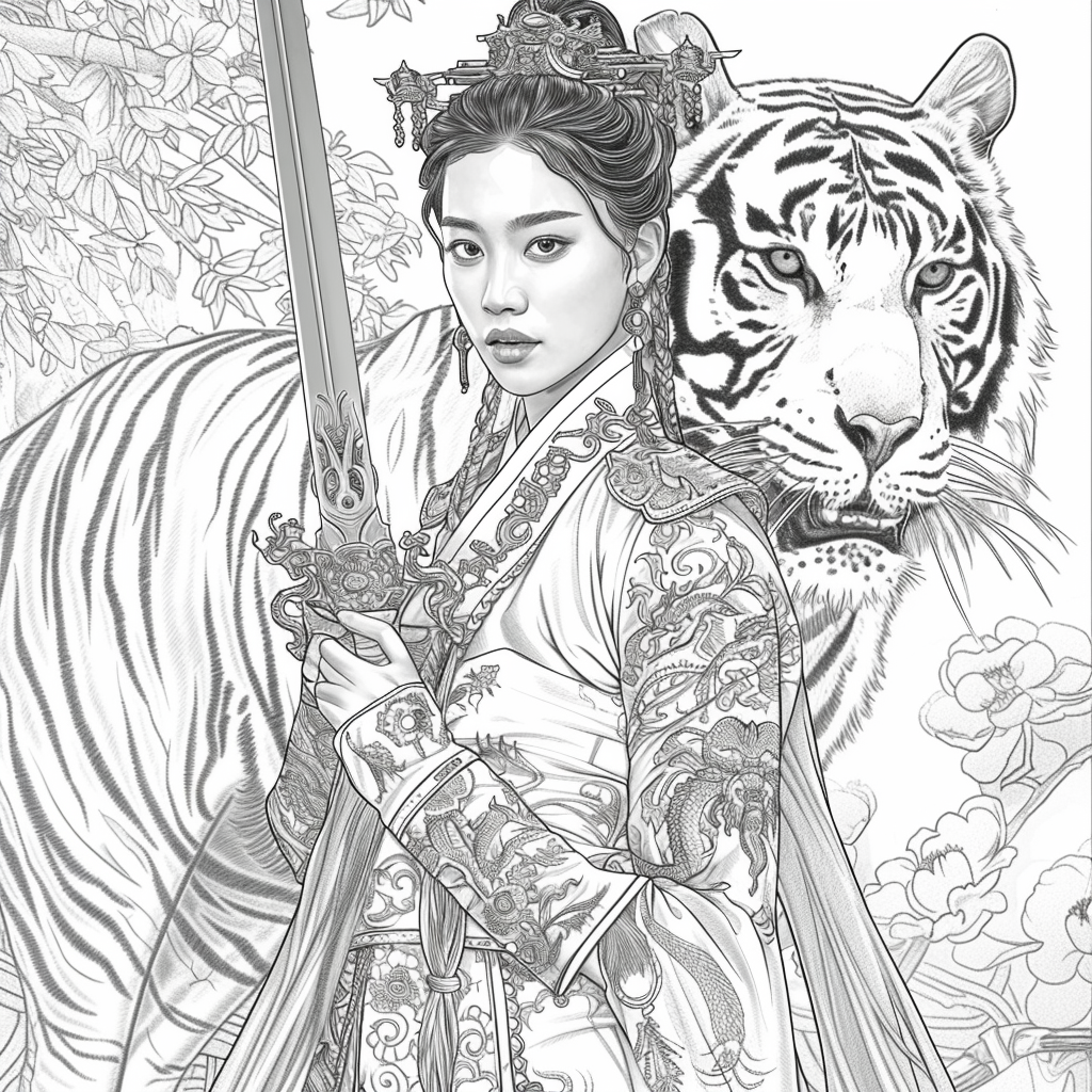Guardian of the White Tiger: Korean Warrior Queen