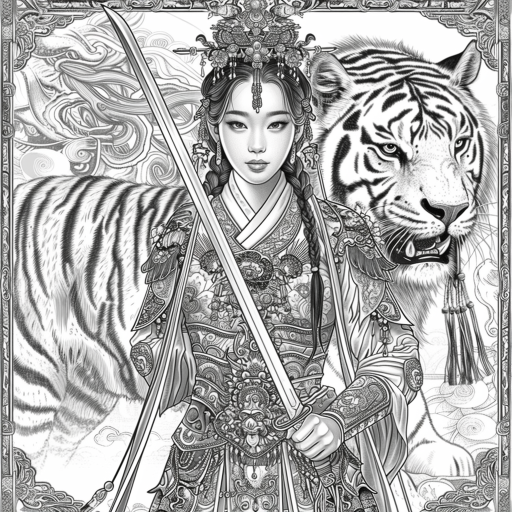 Guardian of the White Tiger: Korean Warrior Queen