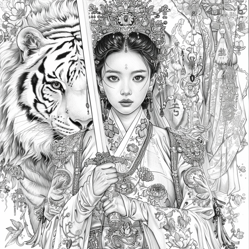 Guardian of the White Tiger: Korean Warrior Queen