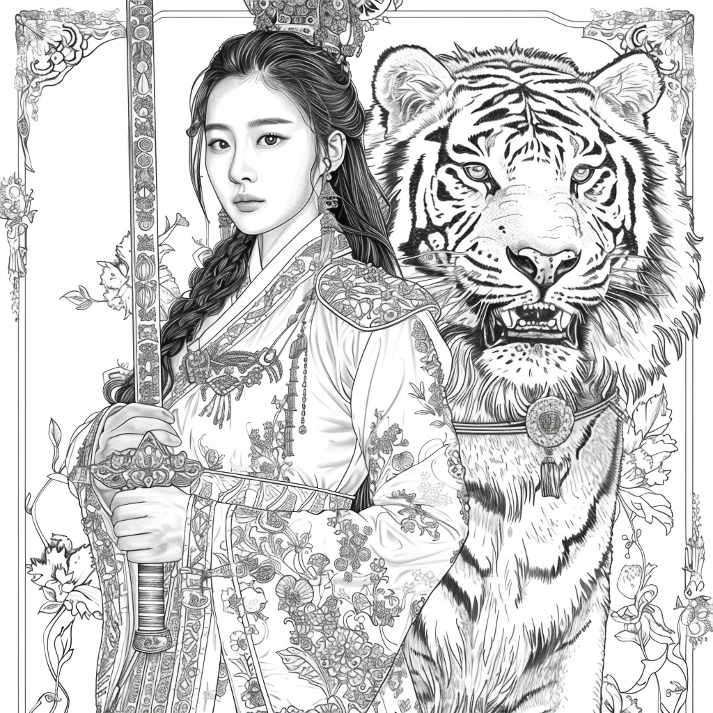 Guardian of the White Tiger: Korean Warrior Queen
