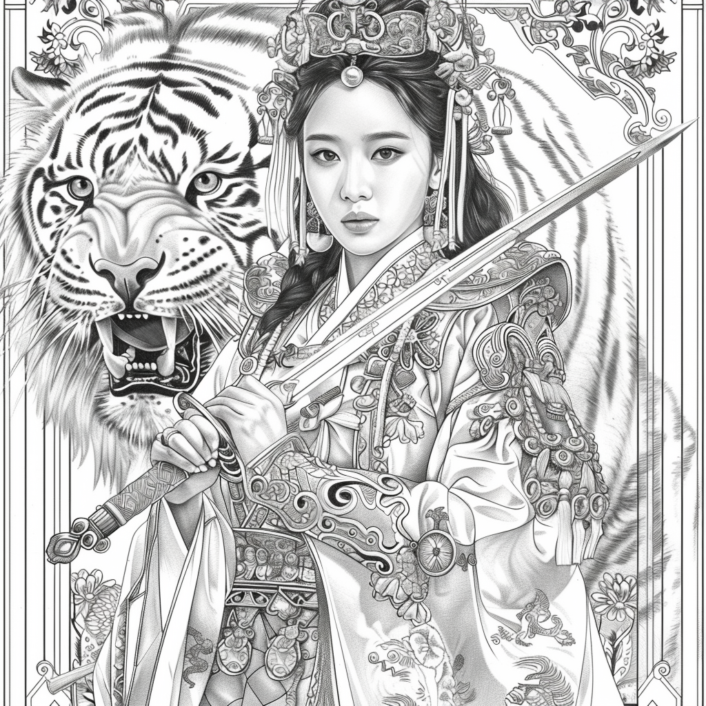 Guardian of the White Tiger: Korean Warrior Queen