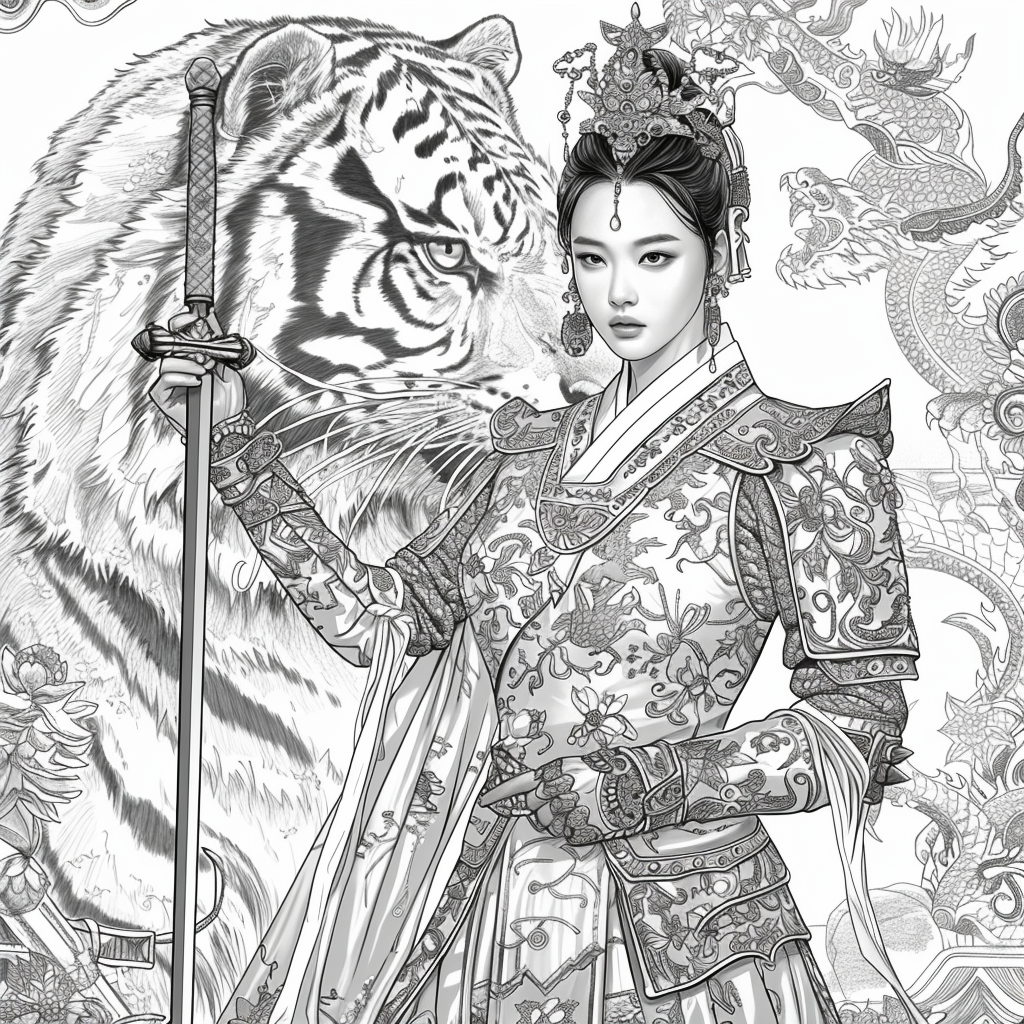 Guardian of the White Tiger: Korean Warrior Queen