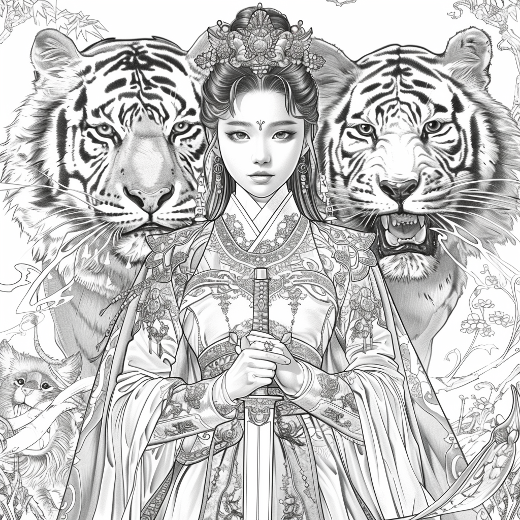 Guardian of the White Tiger: Korean Warrior Queen