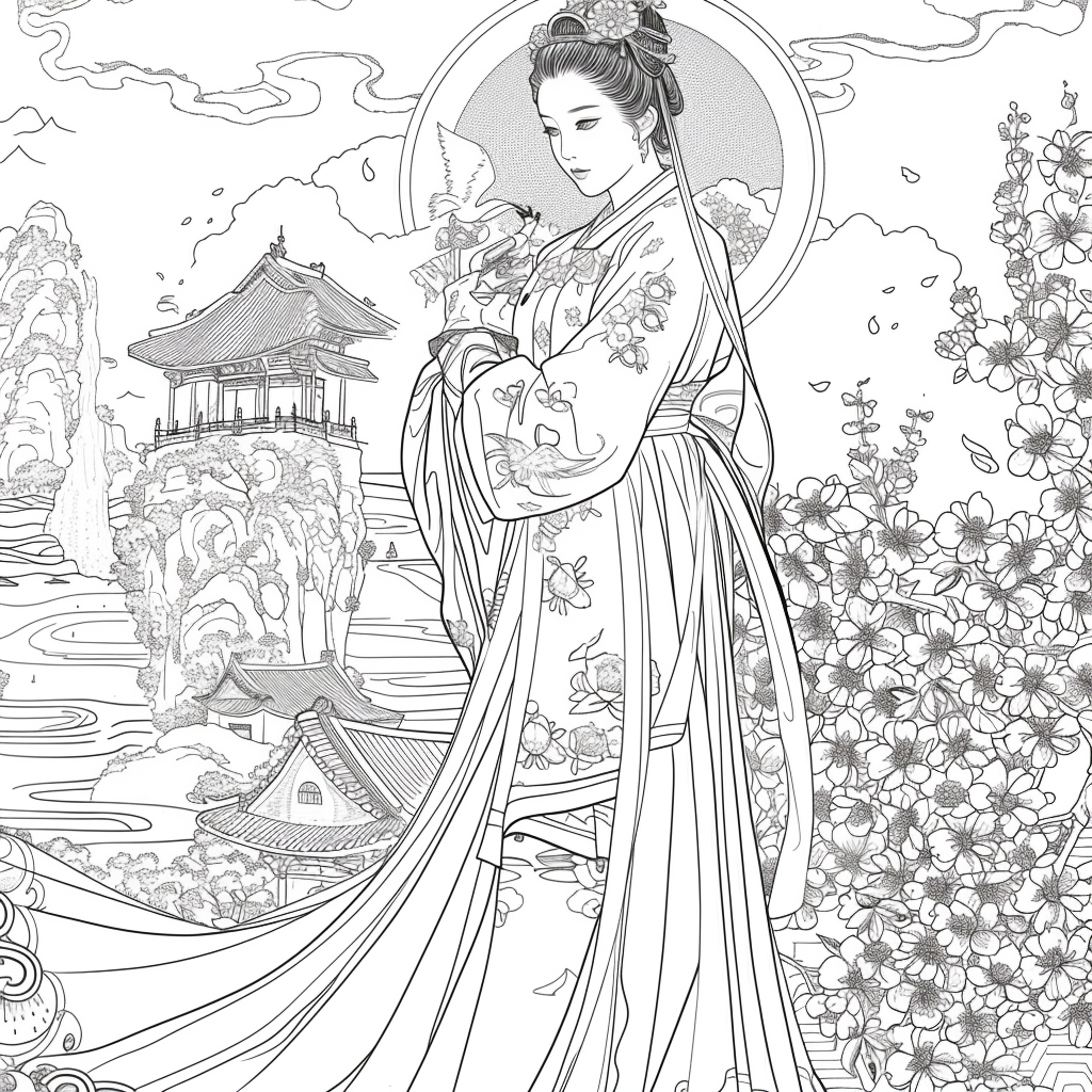 Eternal Grace: Mother and Child in Royal Hanbok